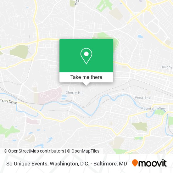So Unique Events map