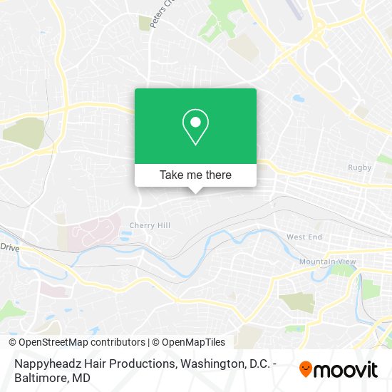 Nappyheadz Hair Productions map