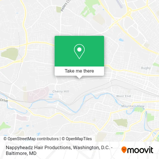 Nappyheadz Hair Productions map