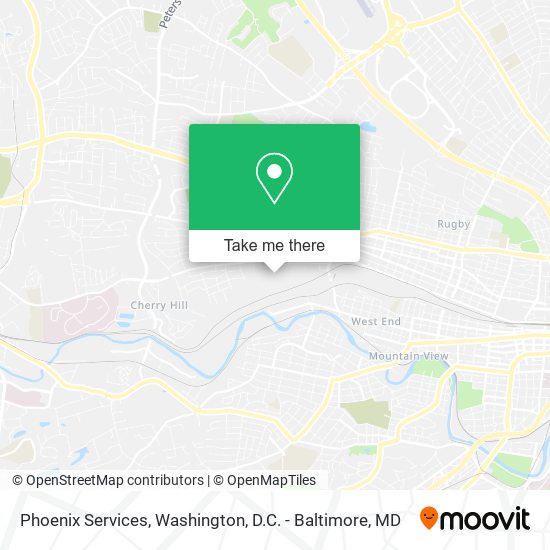 Mapa de Phoenix Services