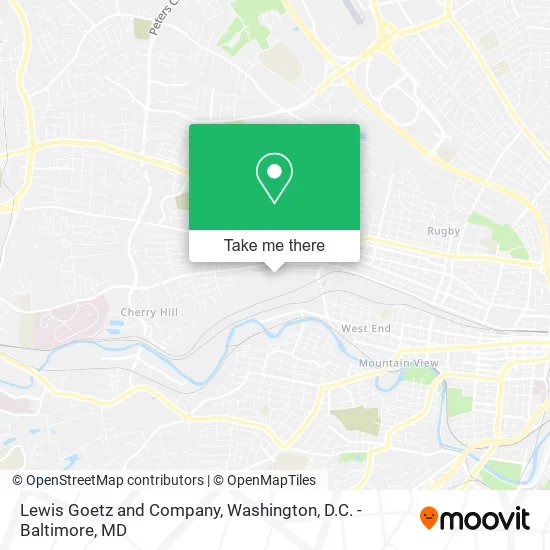 Lewis Goetz and Company map