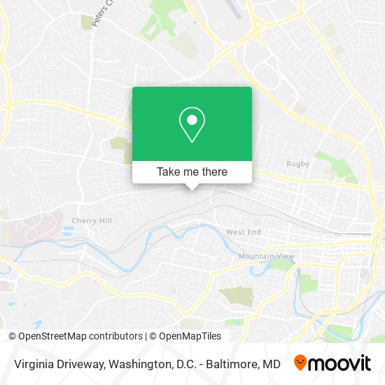Virginia Driveway map