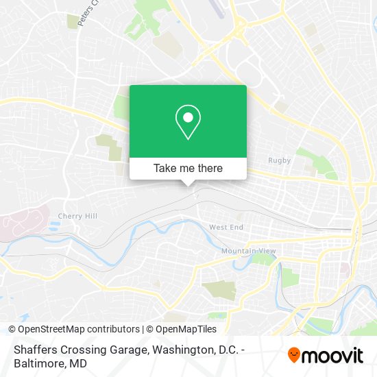 Mapa de Shaffers Crossing Garage