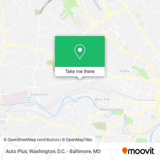 Auto Plus map