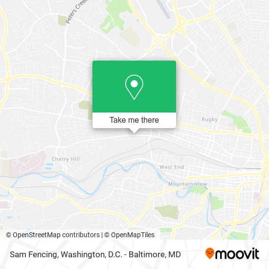 Sam Fencing map