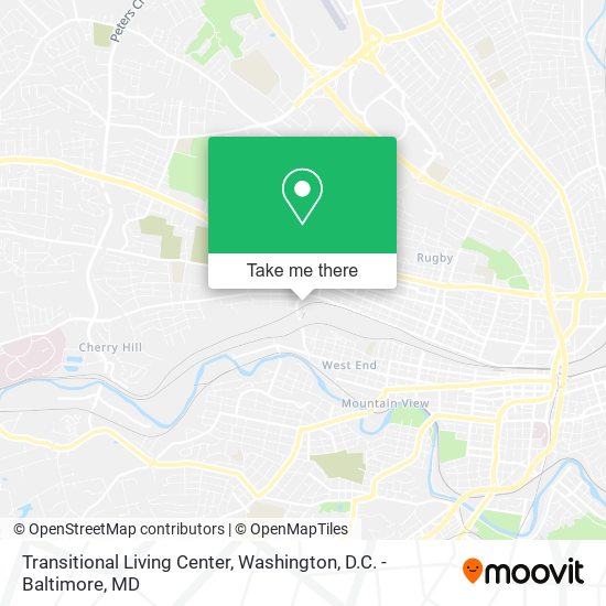 Mapa de Transitional Living Center