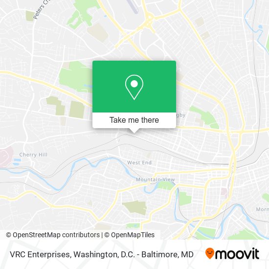 VRC Enterprises map