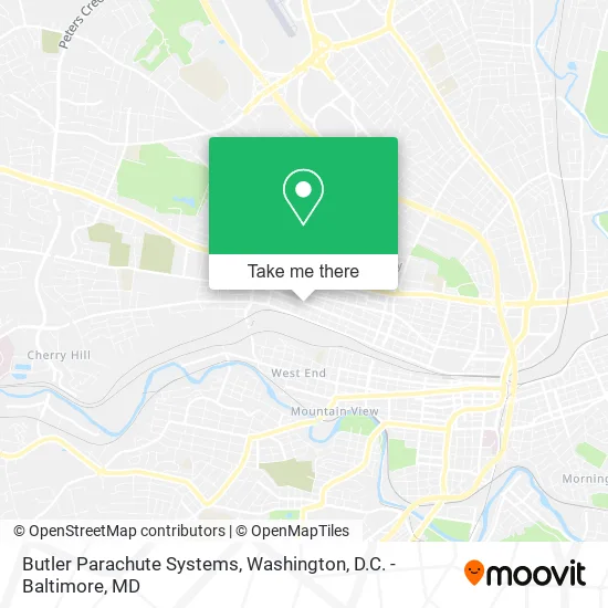 Butler Parachute Systems map