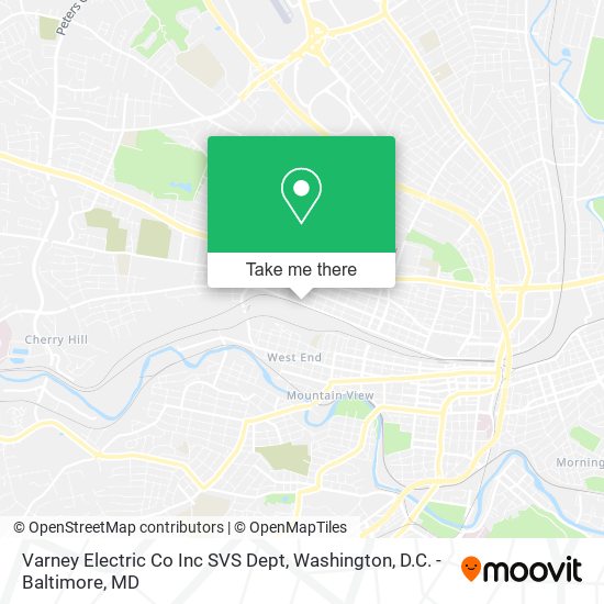 Varney Electric Co Inc SVS Dept map
