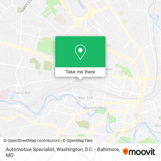 Mapa de Automotive Specialist