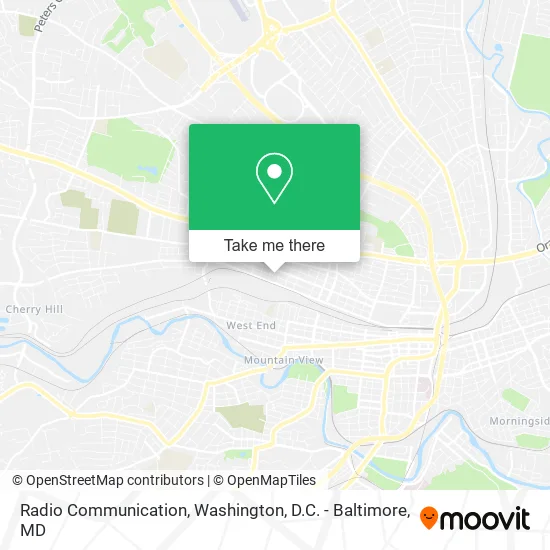 Radio Communication map