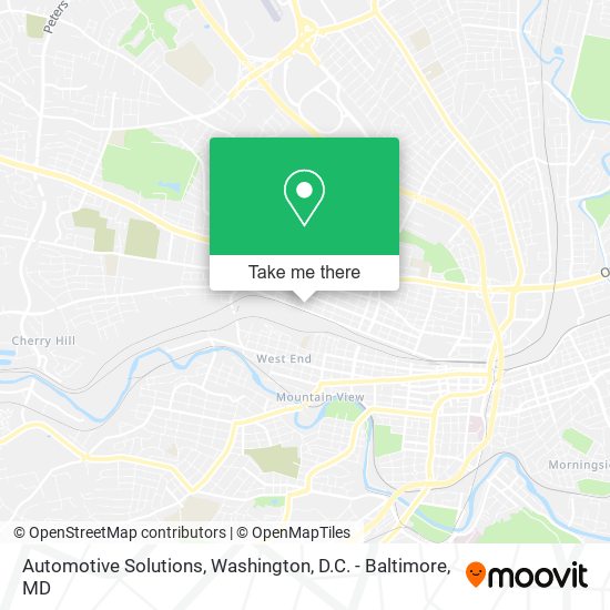 Automotive Solutions map