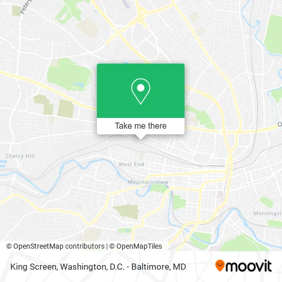 King Screen map