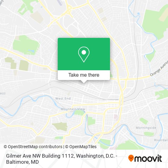 Gilmer Ave NW Building 1112 map