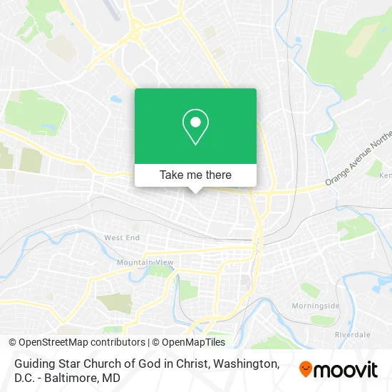 Mapa de Guiding Star Church of God in Christ