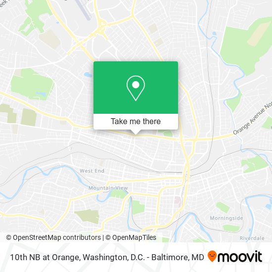 Mapa de 10th NB at Orange