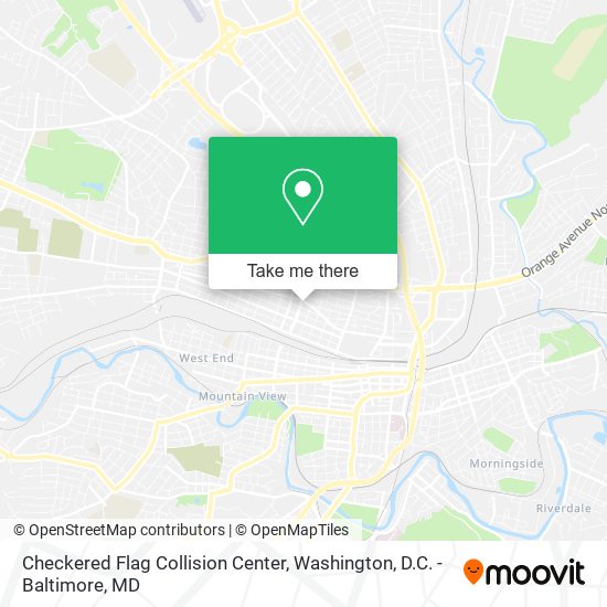 Mapa de Checkered Flag Collision Center