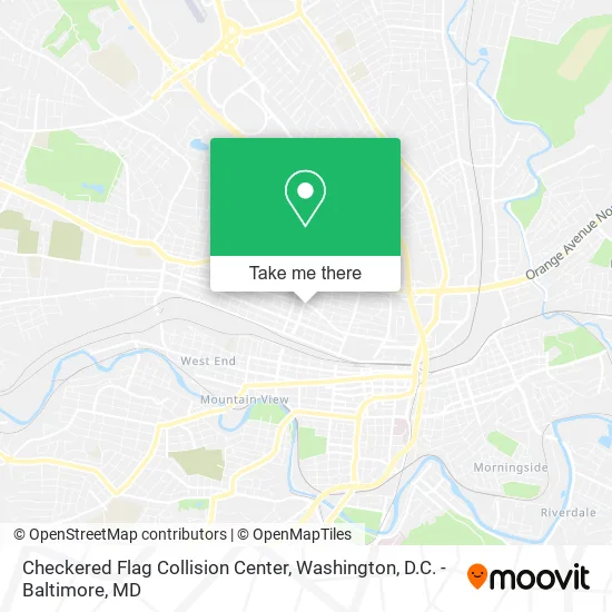 Mapa de Checkered Flag Collision Center