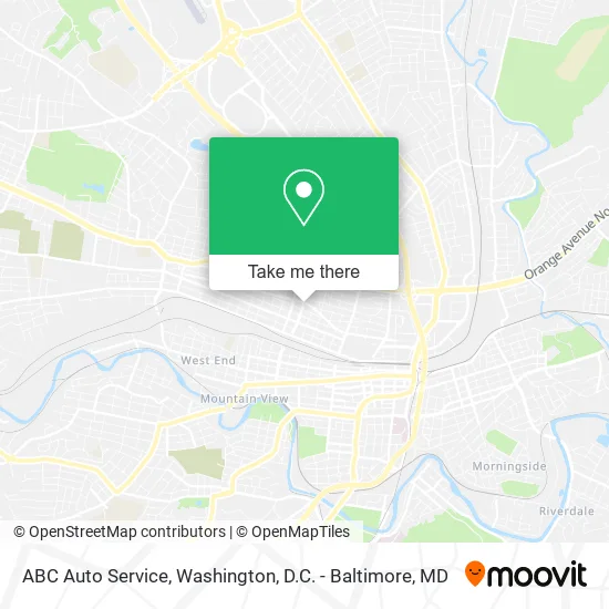 Mapa de ABC Auto Service