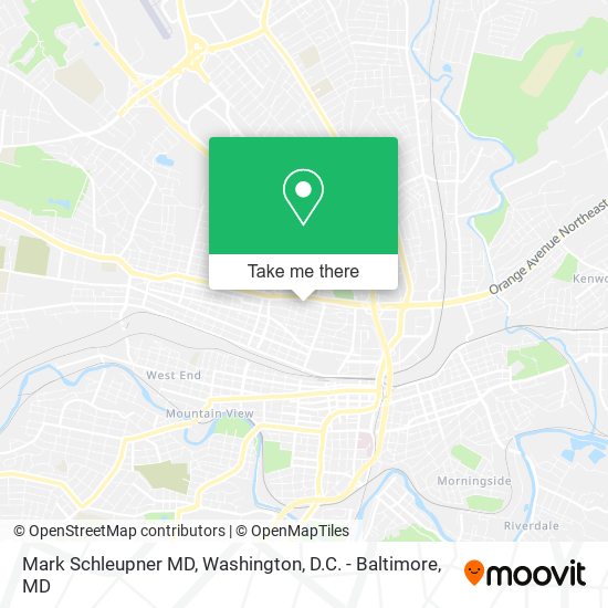 Mark Schleupner MD map
