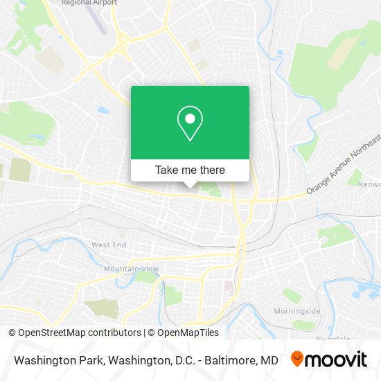 Washington Park map