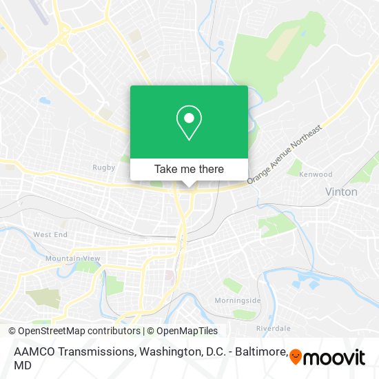 AAMCO Transmissions map