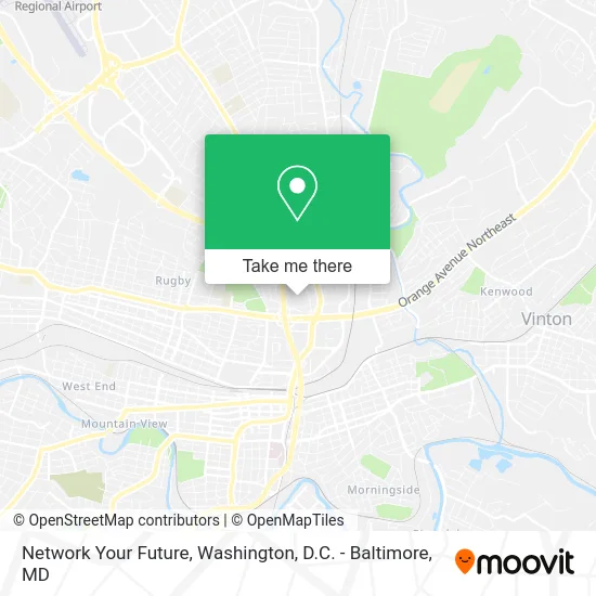 Network Your Future map