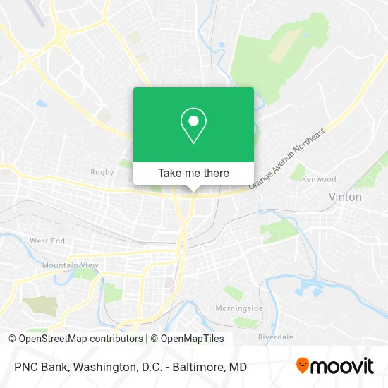 PNC Bank map