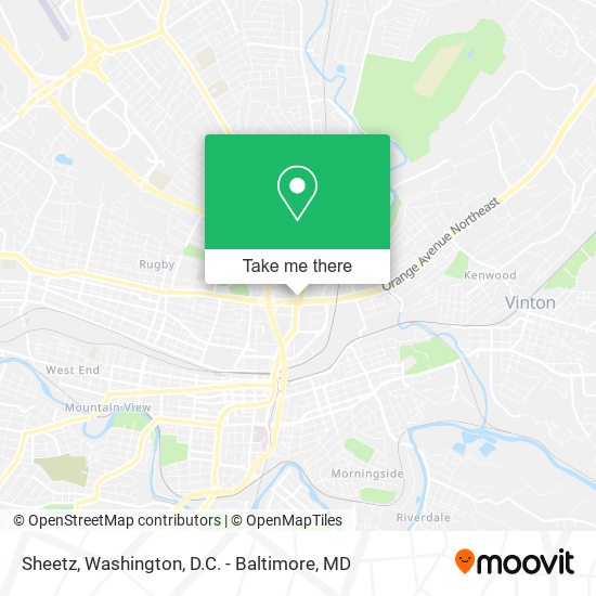 Mapa de Sheetz