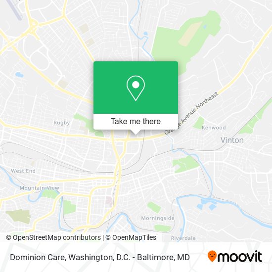 Dominion Care map