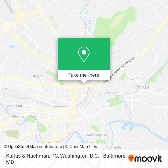 Kalfus & Nachman, PC map