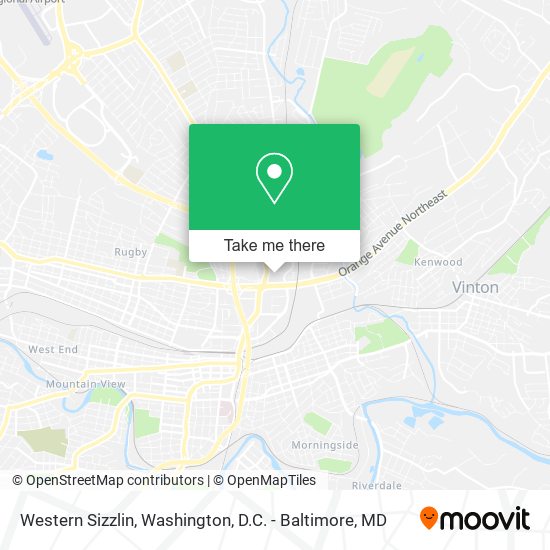 Western Sizzlin map