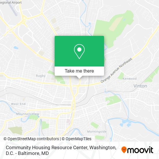Community Housing Resource Center map