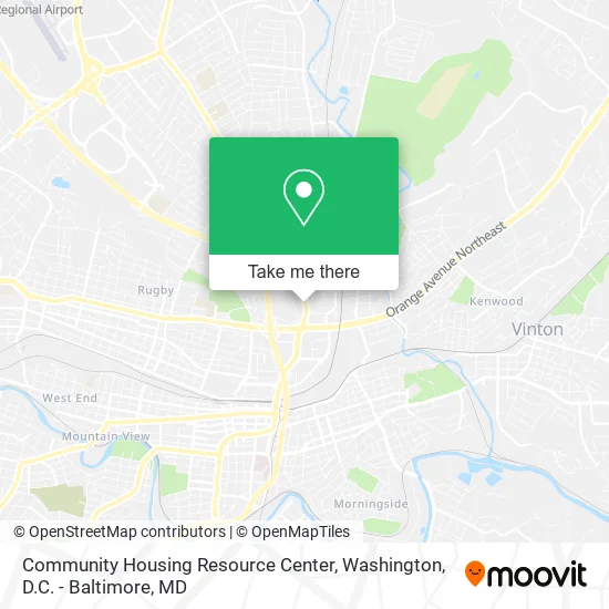 Community Housing Resource Center map