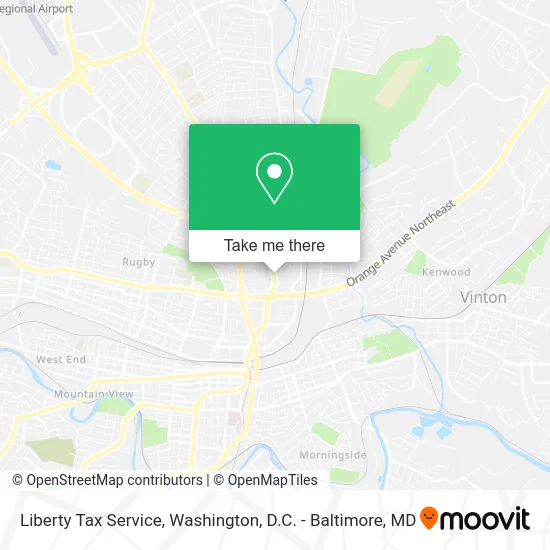 Liberty Tax Service map