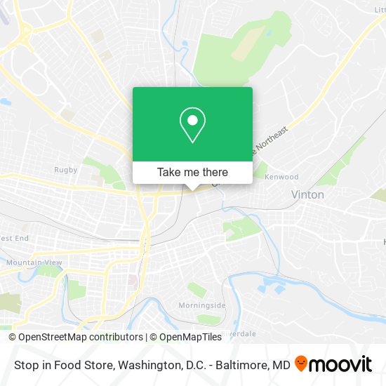 Mapa de Stop in Food Store