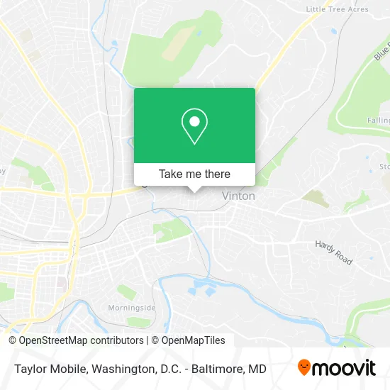 Taylor Mobile map