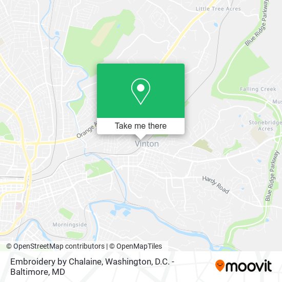 Embroidery by Chalaine map