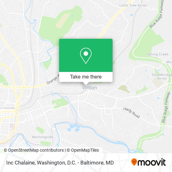 Mapa de Inc Chalaine