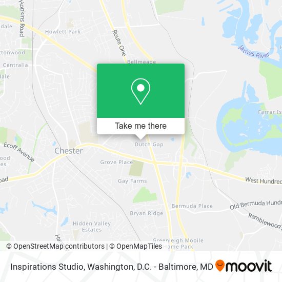 Inspirations Studio map