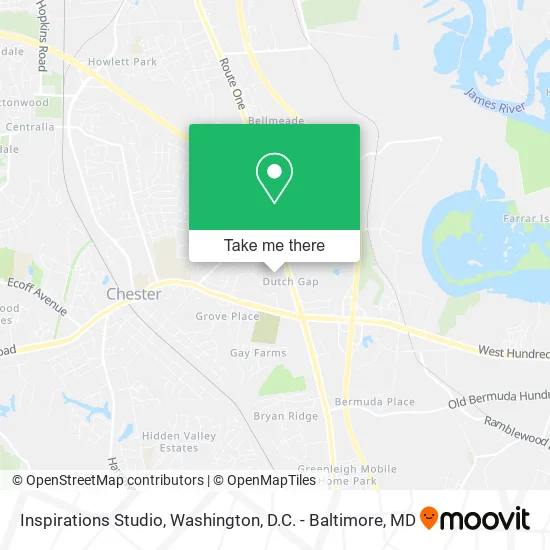 Inspirations Studio map