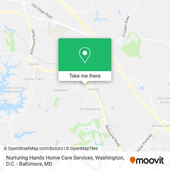 Nurturing Hands Home Care Services map