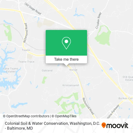 Colonial Soil & Water Conservation map