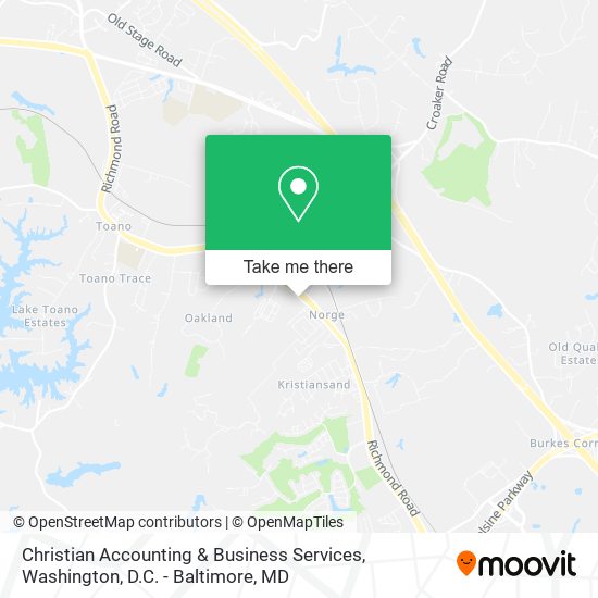 Christian Accounting & Business Services map