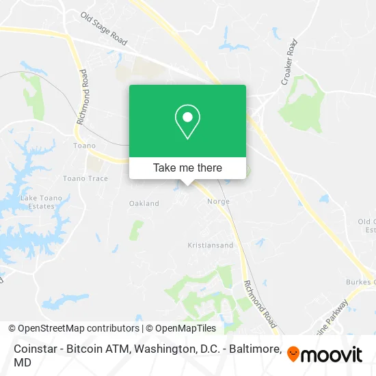 Coinstar - Bitcoin ATM map