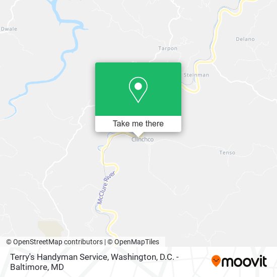 Mapa de Terry's Handyman Service