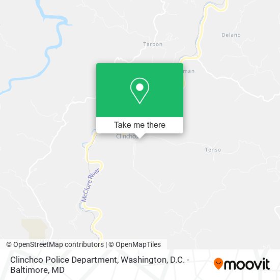 Mapa de Clinchco Police Department