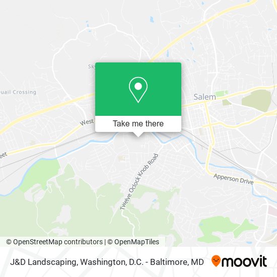 Mapa de J&D Landscaping