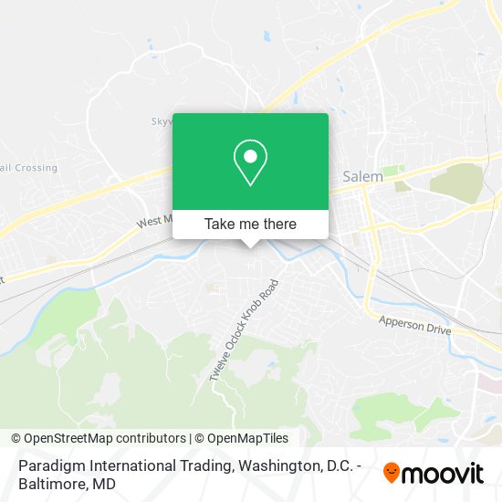 Mapa de Paradigm International Trading