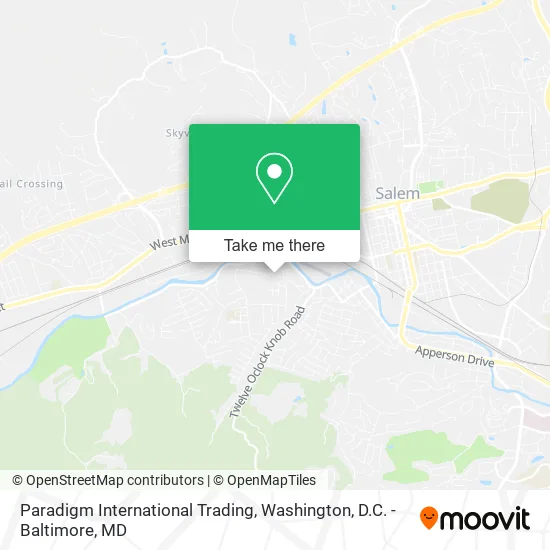 Mapa de Paradigm International Trading